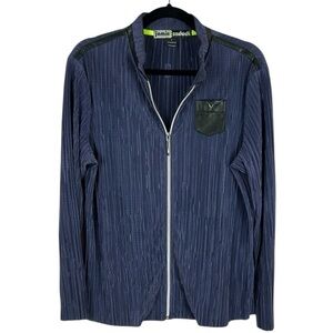 Jamie Sadock Athletic Golf Full Zip Crunch Long Sleeve Jacket Large Purple